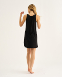 Bambusviskose, Jerseykleid, Schwarz