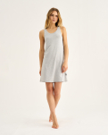 Bambusviskose, Jerseykleid, Grau -JBS of Denmark Women