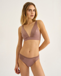 Bio Bambusviskose, Weicher BH, Rosa