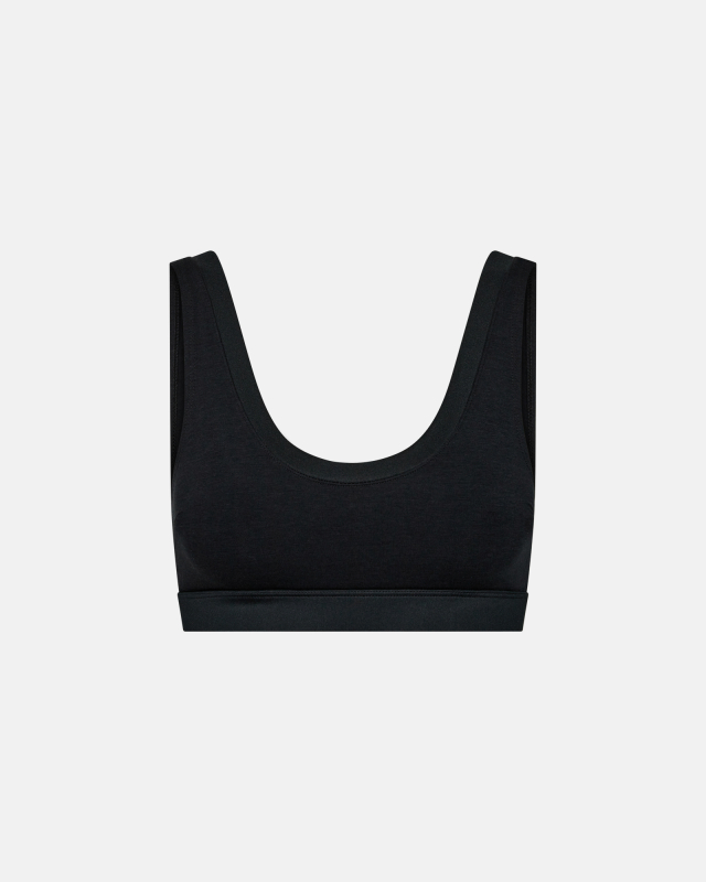 Bio Bambusviskose, BH-Top, Schwarz -JBS of Denmark Women