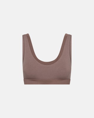 Bio-Bambusviskose, BH Top, Rose