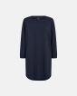 Bambusviskose, Big Shirt mit Ärmeln, Navy - JBS of Denmark Women