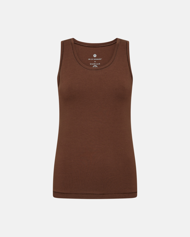 Bambusviskose, Tanktop, Braun -JBS of Denmark Women