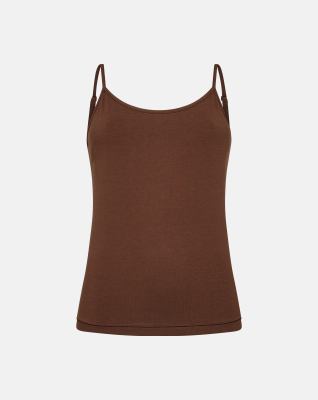 Bambusviskose, Spaghettitop, Braun -JBS of Denmark Women