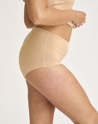 Bambusviskose, Maxi, Nude