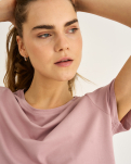 Bambusviskose, T-Shirt, Rose
