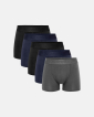Tights "Gunnar" 5-pack | Bambusviskose | Mehrfarbig - Resteröds