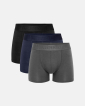 Tights "Gunnar" 3-pack | Bambusviskose | Mehrfarbig - Resteröds