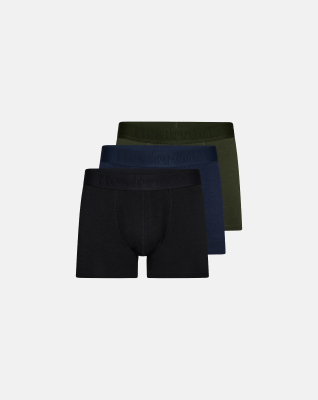 Tights "Gunnar" 3-pack, Bambusviskose, Mehfarbig