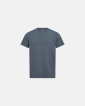 T-Shirt Rundhalsausschnitt | Bambusviskose | Grau - Resteröds