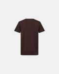 T-Shirt Rundhalsausschnitt | Bambusviskose | Braun -Resteröds