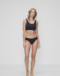 5-pack Bio-Baumwolle, Tai Slip, Schwarz -JBS of Denmark Women