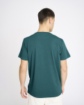 T-Shirt Rundhalsausschnitt, Bambusviskose, Grün