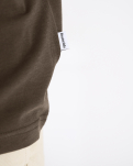 T-Shirt Rundhalsausschnitt | Bambusviskose | Braun -Resteröds