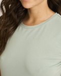 Bambusviskose, T‑Shirt, Grün -JBS of Denmark Women