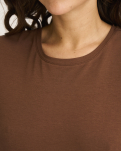 Bambusviskose, T-Shirt, Braun -JBS of Denmark Women