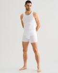 Bambusviskose, Unterhemd Top, 2-pack, Weiß -JBS