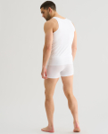 Bambusviskose, Unterhemd Top, 2-pack, Weiß -JBS