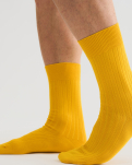 Socken | Bambusviskose | Gelb -Egtved