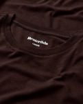 Bambusviskose, T-Shirt "Rundhals", Braun -Resteröds