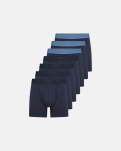 Bio-Baumwolle, Boxershorts "gunnar", 7er-Pack, Mehrfarbig -Resteröds