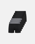 Bio-Baumwolle, Boxershorts "gunnar", 7er-Pack, Schwarz -Resteröds