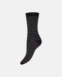 Bambusviskose, Ankelsocken 'Feinstrick', 3er-Pack, Schwarz