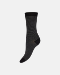 Bambusviskose, Knöchelsocken "Feinstrick", 3er-Pack, Blau Grau