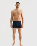 Bambusviskose, Boxershorts mit Eingriff, 3er-Pack, Marineblau