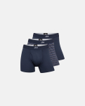 Bambusviskose, Boxershorts mit Eingriff, 3er-Pack, Mehrfarbig