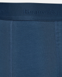 Bambusviskose, Boxershorts "long-leg kalle", 3er-Pack, Blau Navy -Resteröds