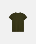Bambusviskose, T-Shirt "O-Ausschnitt", Grün -Resteröds