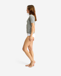 Kaschmir-Mix, Bambusviskose, T-Shirt, Grau -JBS of Denmark Women