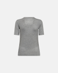 Kaschmir-Mix, Bambusviskose, T-Shirt, Grau -JBS of Denmark Women