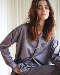 Bambusviskose, Pyjama-Shirt, Sand -JBS of Denmark Women