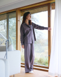 Bambusviskose, Pyjama-Shirt, Sand -JBS of Denmark Women