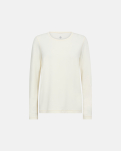 Bambusviskose, Langarm‑T‑Shirt, Elfenbein -JBS of Denmark Women