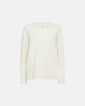 Bambusviskose, Langarm‑T‑Shirt, Elfenbein - JBS of Denmark Women