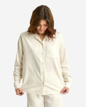 Bambusviskose, Pyjamahemd, Elfenbein -JBS of Denmark Women