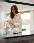 Bambusviskose, Pyjamahemd, Elfenbein -JBS of Denmark Women