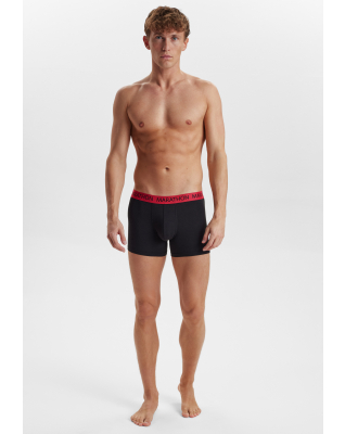 5er-Pack Boxershorts, Bambusviskose, Schwarz